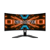  Gigabyte 34" G34WQC A, VA 1ms Curved HDR400 SPEAKERS